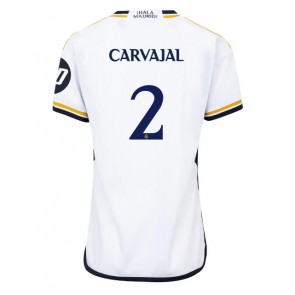 Real Madrid Daniel Carvajal #2 Hemmatröja Dam 2023-24 Kortärmad